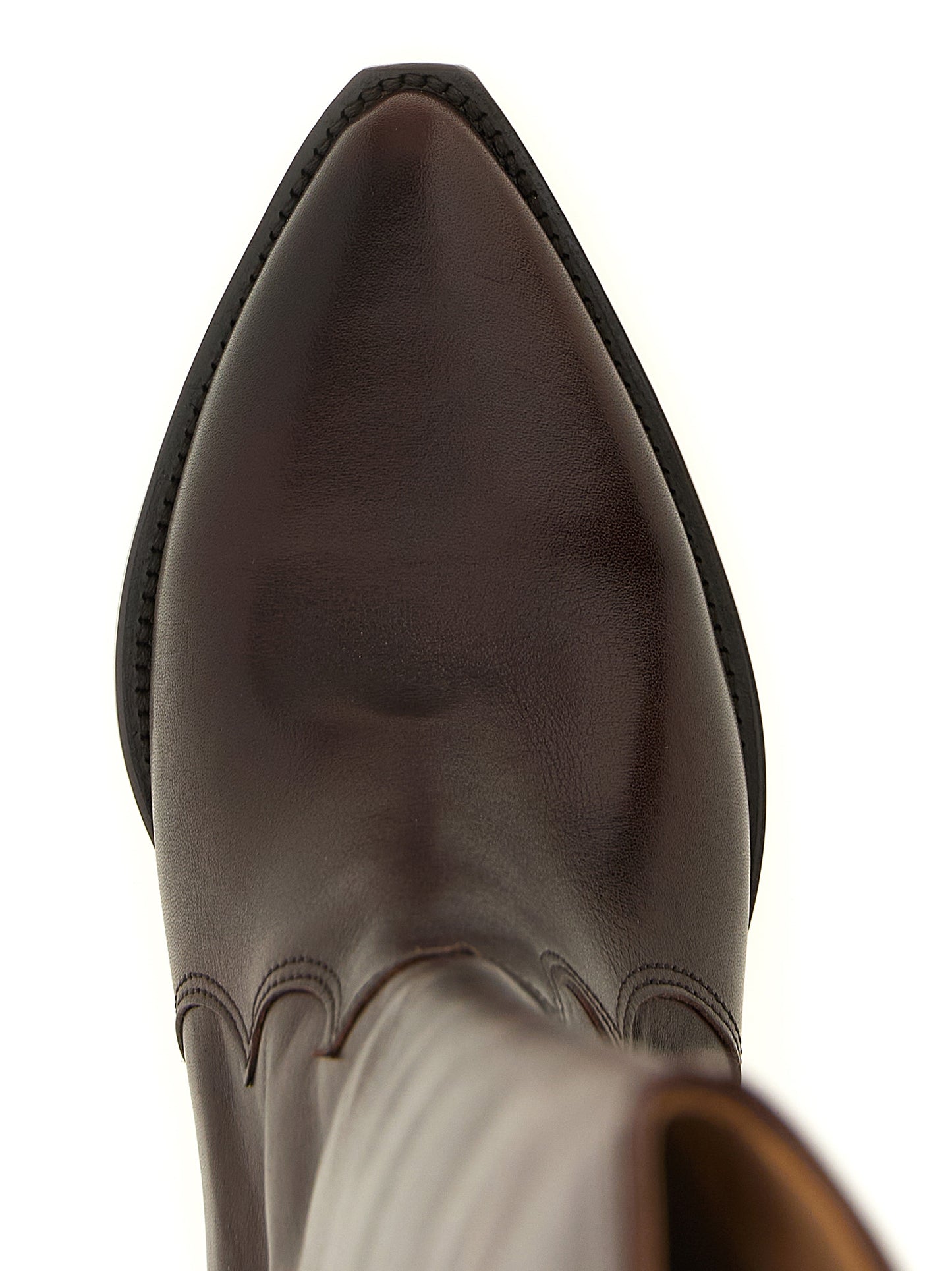 Isabel Marant Bordeaux Cowhide Over The Knee
