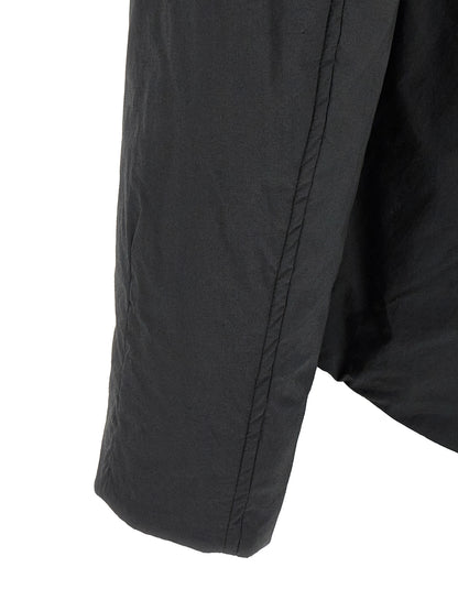 Undercover Black Cotton Full-Length Jacket