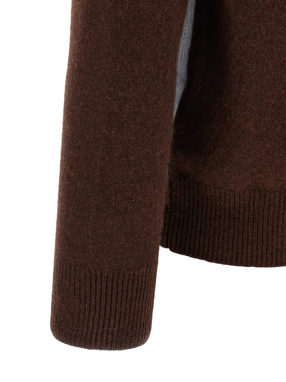 Ballantyne Brown Cashmere Cardigan