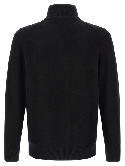 Ballantyne Black Cashmere Cardigan