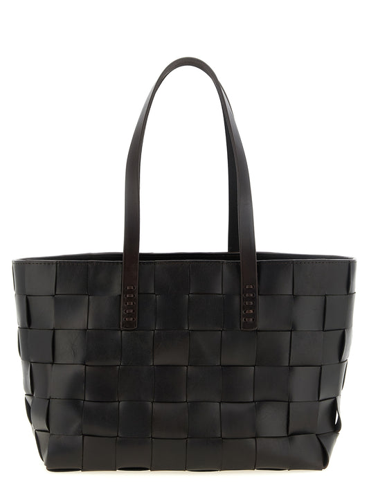 Tote Handbag by Dragon Diffusion for women in calfskin leather brown features a exquisite silhouette, showcasing a secure zipper & magnetic and exquisite built-in-compartments with versatile handle for a exquisite finish.