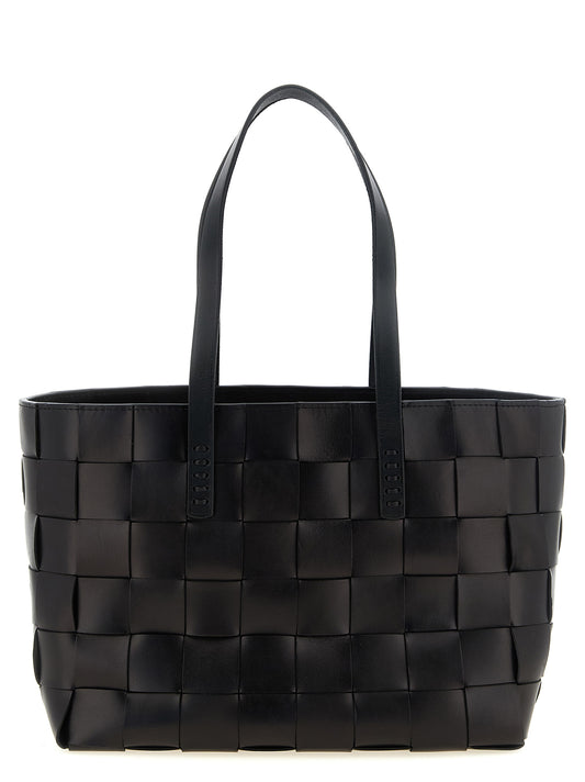 Small Handbag by Dragon Diffusion for women in calfskin leather black features an refined silhouette, showcasing a secure , ample , and versatile handle for a sophisticated refined aesthetic.