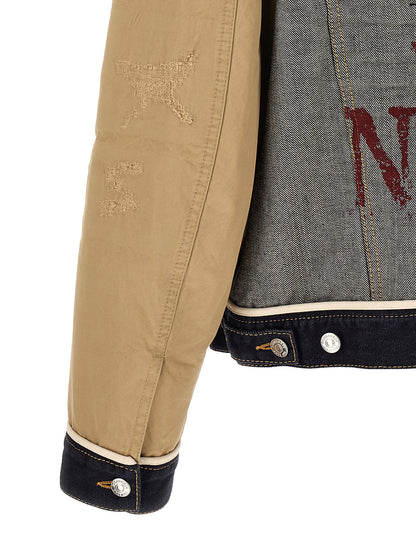Dsquared² Beige Cotton Denim Jacket