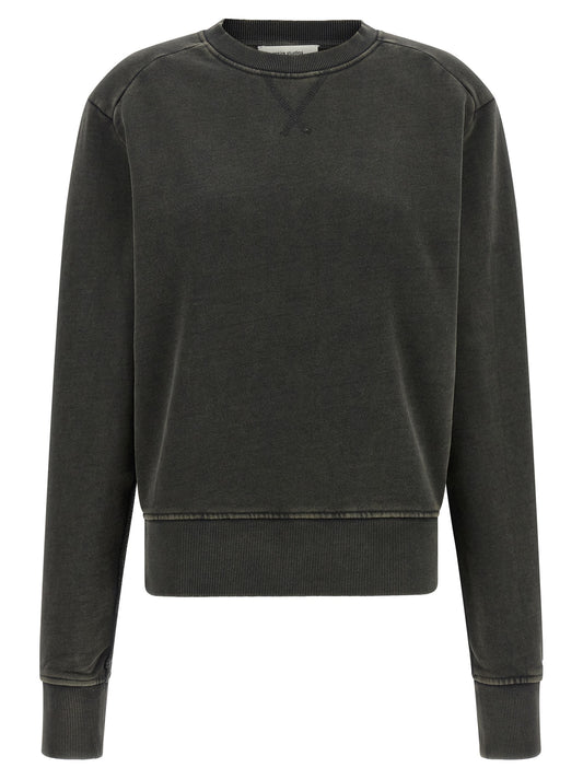 Activewear Sweatshirt by Entire Studios for women in cotton black showcases a versatile silhouette, artfully detailed with a versatile and for a versatile finish with .