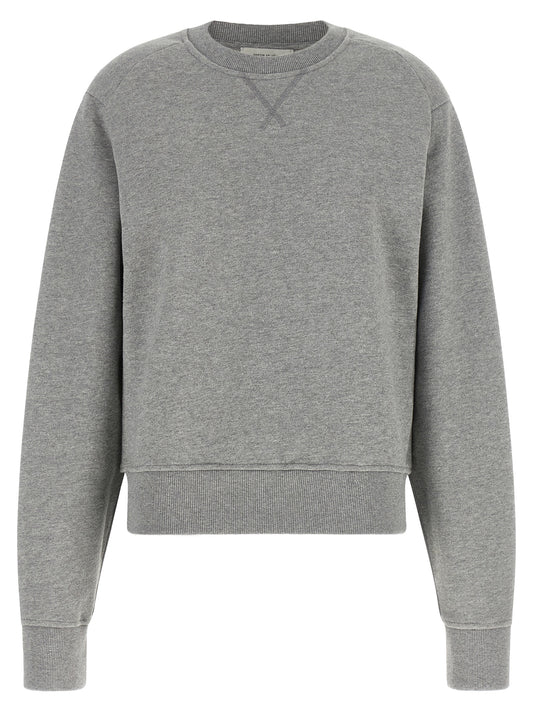 Activewear Sweatshirt by Entire Studios for women in cotton gray presents a ergonomic silhouette, showcasing a sophisticated and detailed with premium for a ergonomic finish.