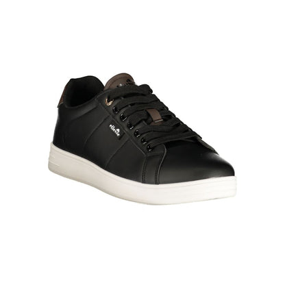 Ellesse Black Polyurethane Men Sneaker