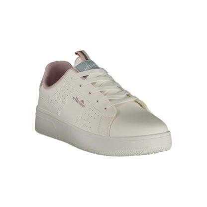 Ellesse White Polyurethane Women's Sneaker