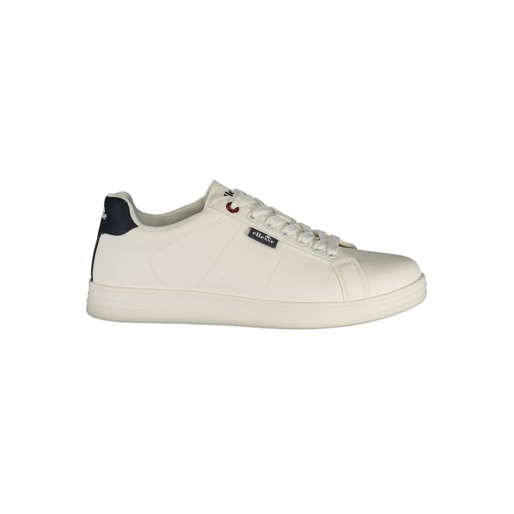 Ellesse White Polyurethane Men's Sneaker