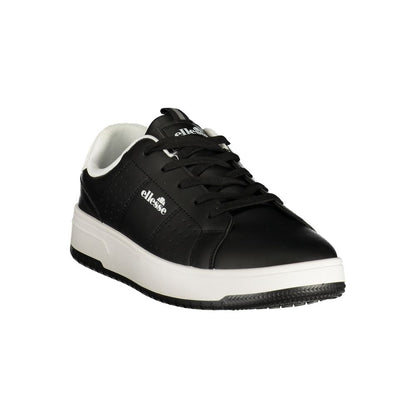 Ellesse Black Polyurethane Men's Sneaker