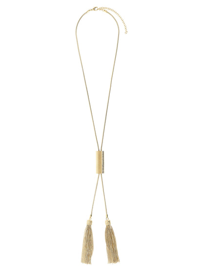 Balmain Gold Brass Necklace
