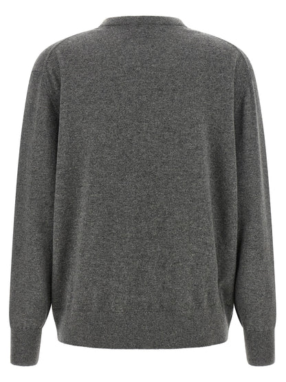 Dries Van Noten Gray Cashmere Cardigan