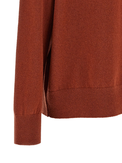 Dries Van Noten Red Cashmere Cardigan