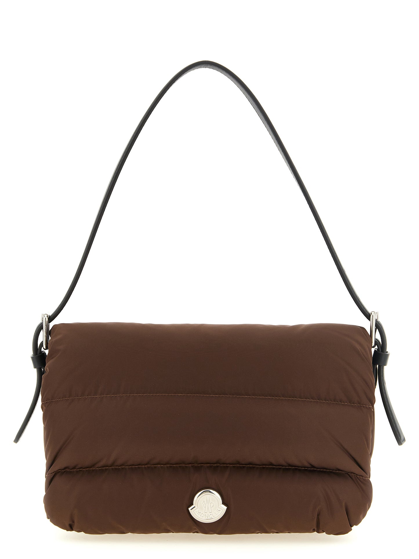 Moncler Brown Polyamide Shoulder Bag