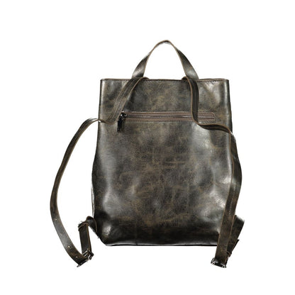 Desigual Brown Polyurethane Women Backpack