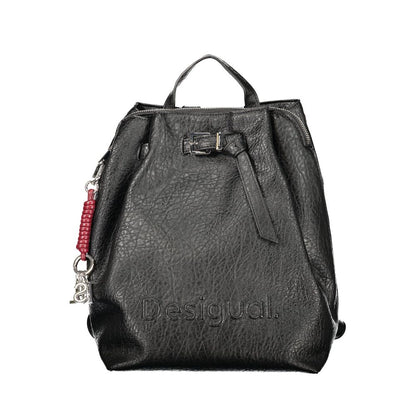 Desigual Black Polyethylene Backpack