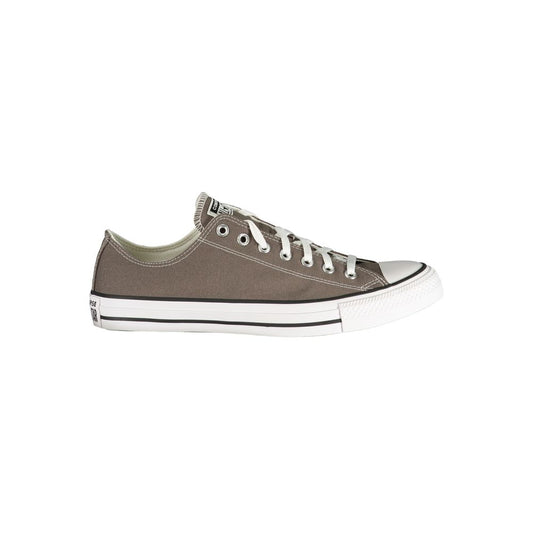 Athletic Sneakers by Converse for women in rubber & fabric gray showcases an impeccable silhouette, defined by an impeccable athletic style design that perfectly captures the essence of the Women's Athletic Rubber & Fabric Sneakers.