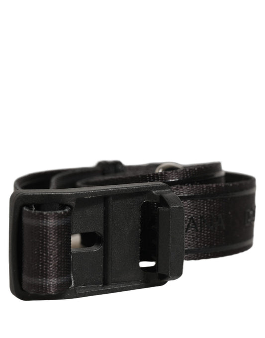 Belt by Dolce & Gabbana for men in nylon & plastic black features an distinguished design, perfectly showcasing the sophisticated craftsmanship of this distinguished Nylon & Plastic Belt.