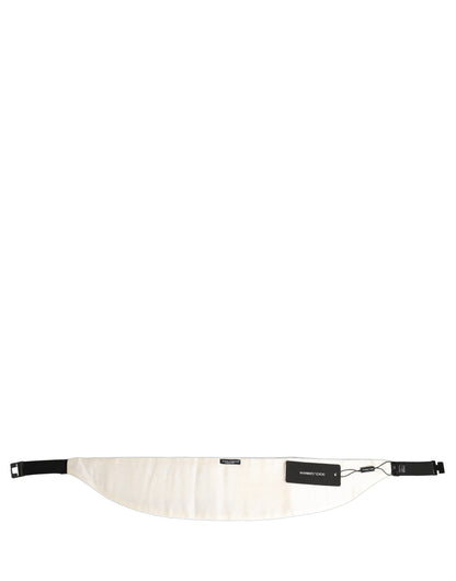 Dolce & Gabbana Cotton Cummerbund - White