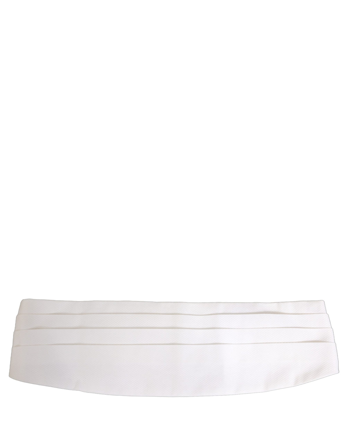 Dolce & Gabbana Cotton Cummerbund - White
