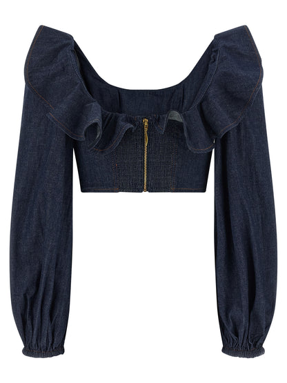 Zimmermann Blue Denim Shirt