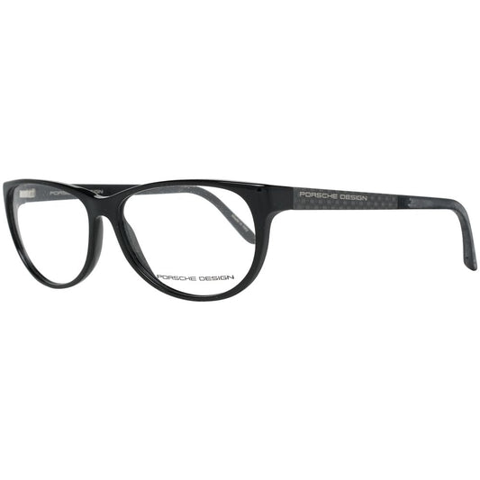 Eyeglasses Frames by Porsche Design for women in and black showcases a refined silhouette, detailed with a black coloured frame finish and a sophisticated full-frame frame design.