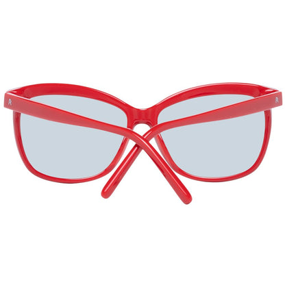 Rodenstock Red Plastic Sunglasses