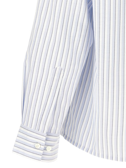 Jacquemus Blue Cotton Blouse