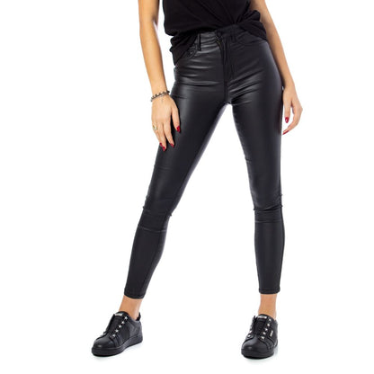 Only Black Viscose Skinny Jeans