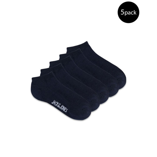 Socks by Jack Jones for men in stretch polyester cotton blue features an stylish silhouette, showcasing the stylish design of this Men's Stretch Polyester Cotton Socks with a stylish finish.