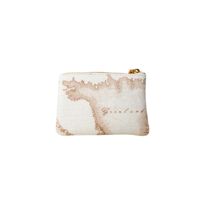 Alviero Martini Prima Classe White Polyethylene Clutch Bag