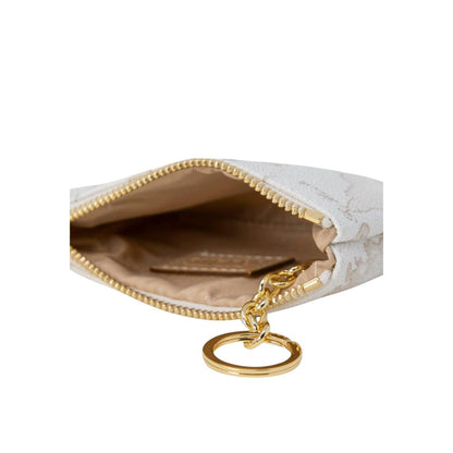 Alviero Martini Prima Classe White Polyethylene Clutch Bag