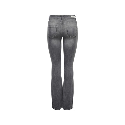 Only Gray Cotton Skinny Jeans