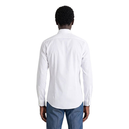 Antony Morato White Cotton Dress Shirt