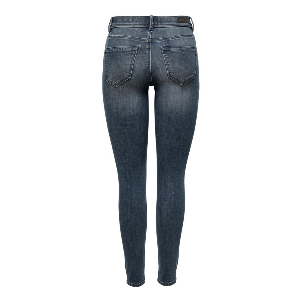Only Blue Cotton Skinny Jeans