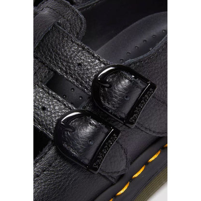 Dr. Martens Black Leather Platform Pumps
