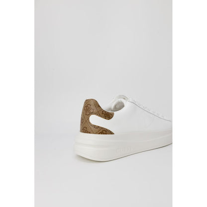 Guess White Polyethylene Low Top Sneakers