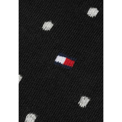 Tommy Hilfiger Black And White Cotton Socks