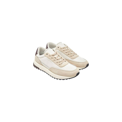 Calvin Klein Brown Leather Low Top Sneakers