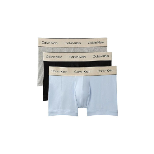 Underpants by Calvin Klein Underwear for men in stretch cotton bicolour & signature features an chic silhouette from the Men's Stretch Cotton Underpants collection, showcasing a sophisticated fit and chic design.