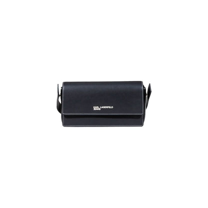 Karl Lagerfeld Black Artificial Leather Handbag