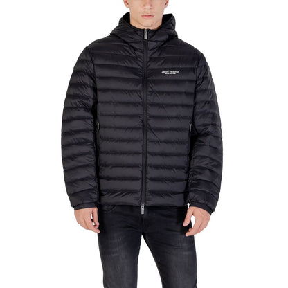 Armani Exchange Black Polyamide Shell Jacket