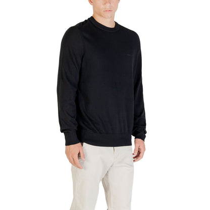 Hugo Boss Black Cotton Sweatshirt