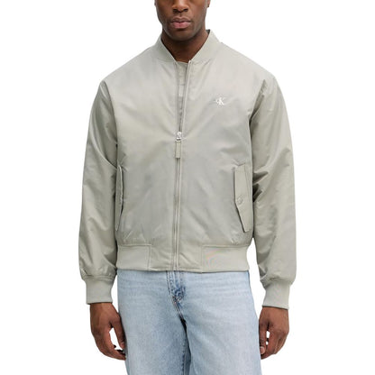 Calvin Klein Jeans Bicolor Polyamide Bomber