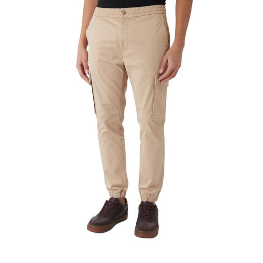 Cargo Pants by Calvin Klein Jeans for men in cotton twill beige features a architectural skinny & slim with a architectural long and architectural .