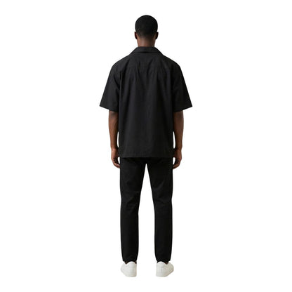 Only & Sons Black Cotton Shortsleeve Shirt