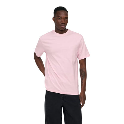 Only & Sons Multicolor Organic Cotton T-Shirt