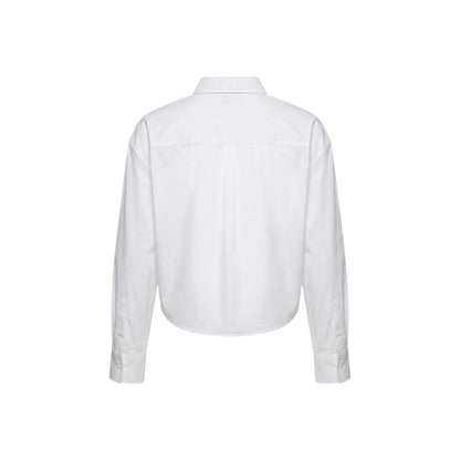 Calvin Klein Jeans White Cotton Blouse