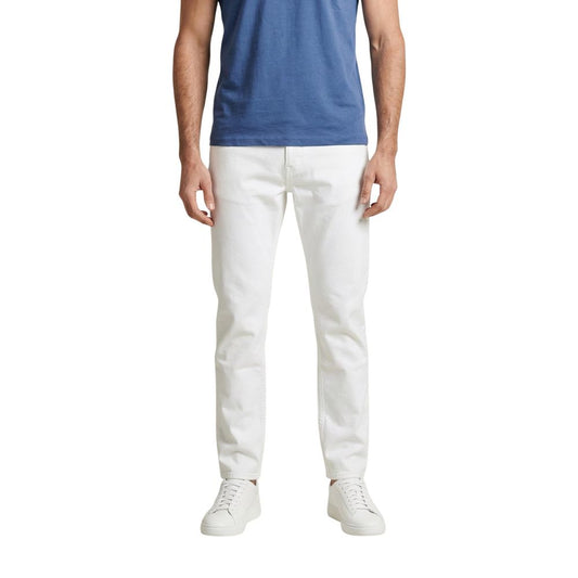Jeans by Calvin Klein Jeans for men in stretch denim cotton white & signature presents a refined pantology silhouette, artfully defined by a refined pantology skinny & slim, long, and a sophisticated .