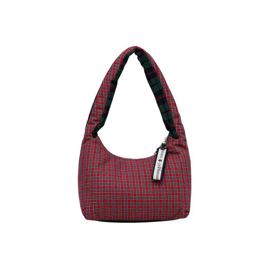 Large Handbag by Tommy Hilfiger Jeans for women in leather & cotton bicolour, patterned, tartan & signature presents a ornamental silhouette, showcasing a secure zipper, ample , and versatile handle for a ornamental finish.