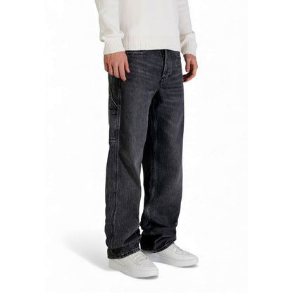 Tommy Hilfiger Jeans Black Recycled Cotton Relaxed Fit Jeans